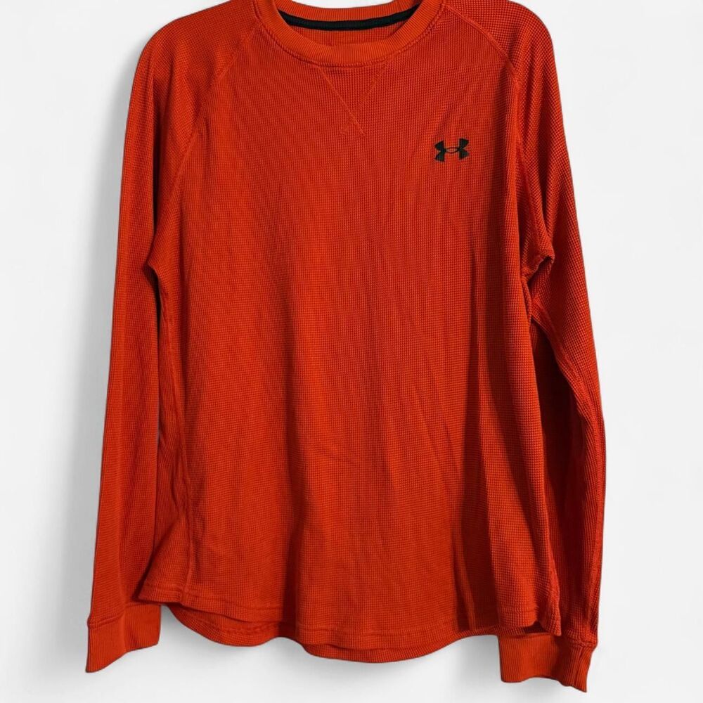 Under-armour Men's Orange Shirt
